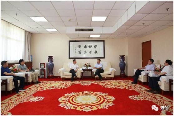 集團董事長、總裁劉裕前往濟南大學進行工作訪問